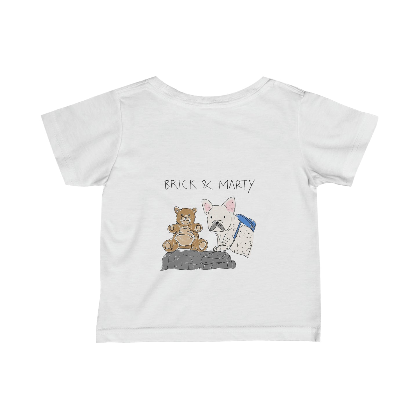 Brick and Marty Infant Fine Jersey Tee