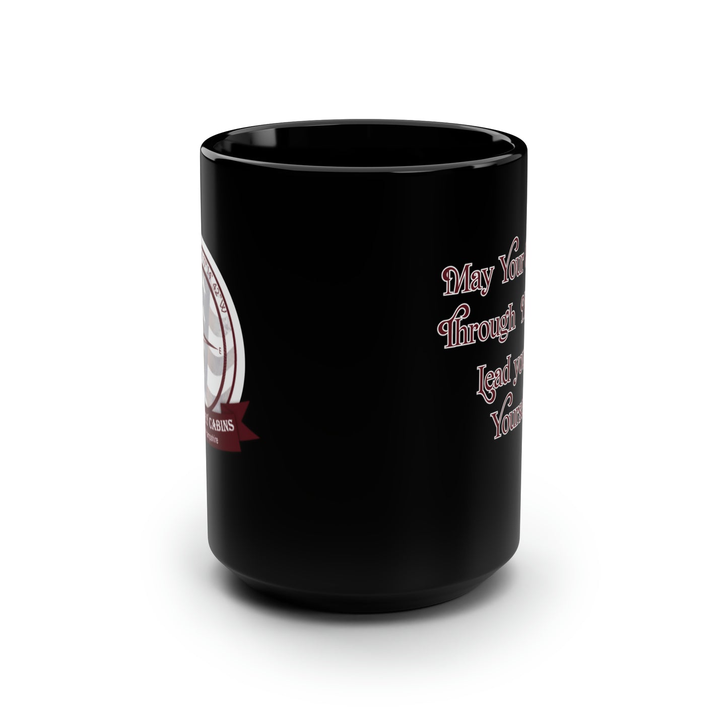 Moose Alley Black Mug, 15oz