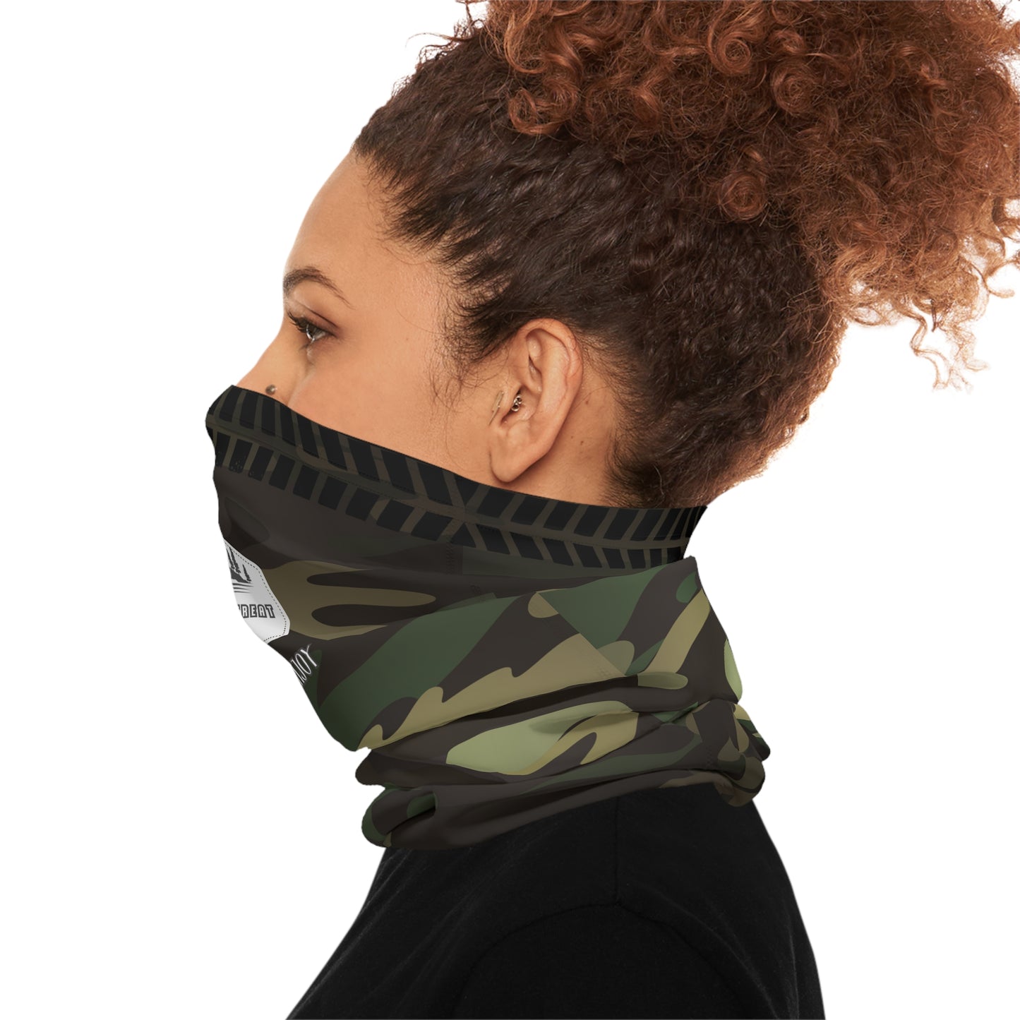 Trailside Retreat Camo Night  Lightweight Neck Gaiter