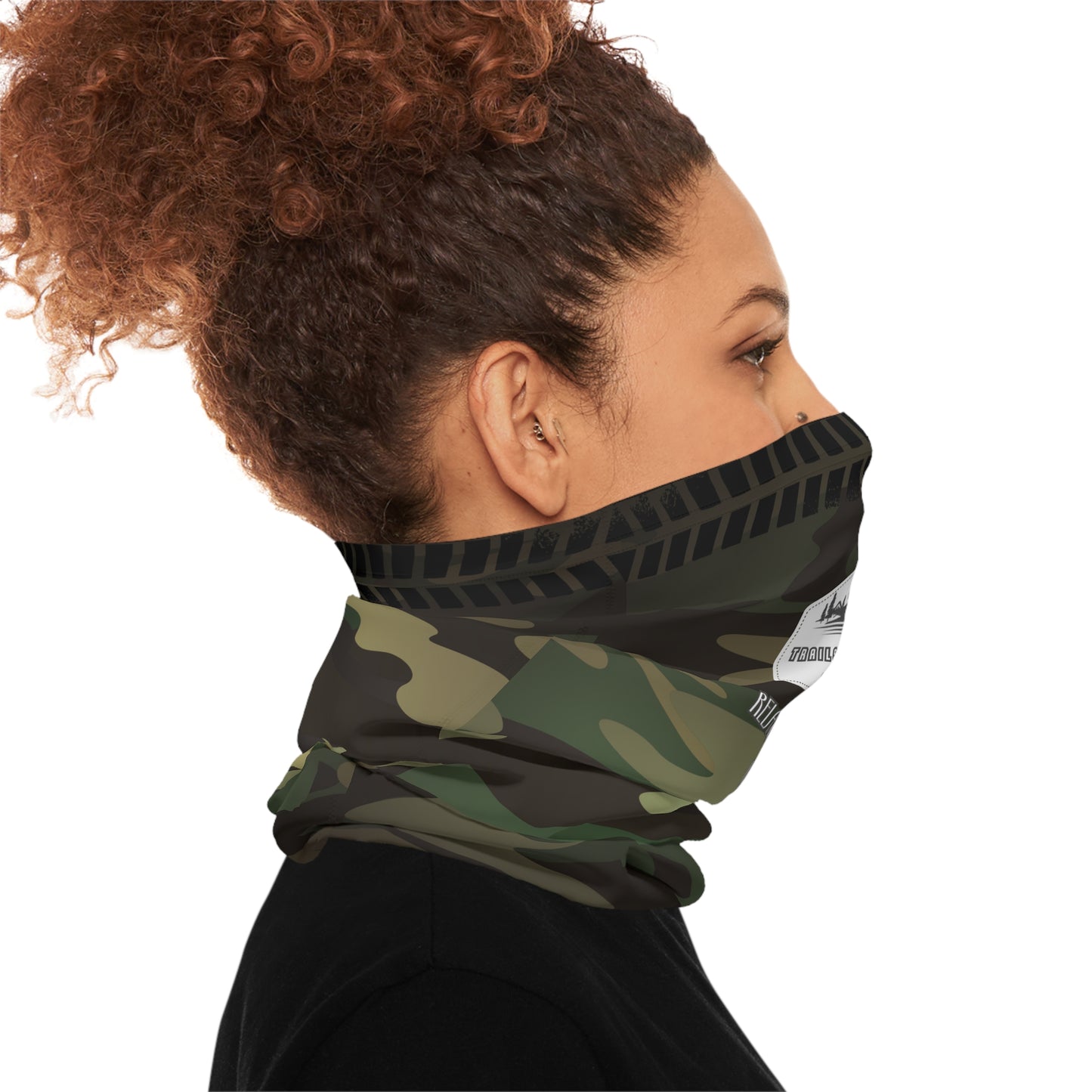 Trailside Retreat Camo Night  Lightweight Neck Gaiter