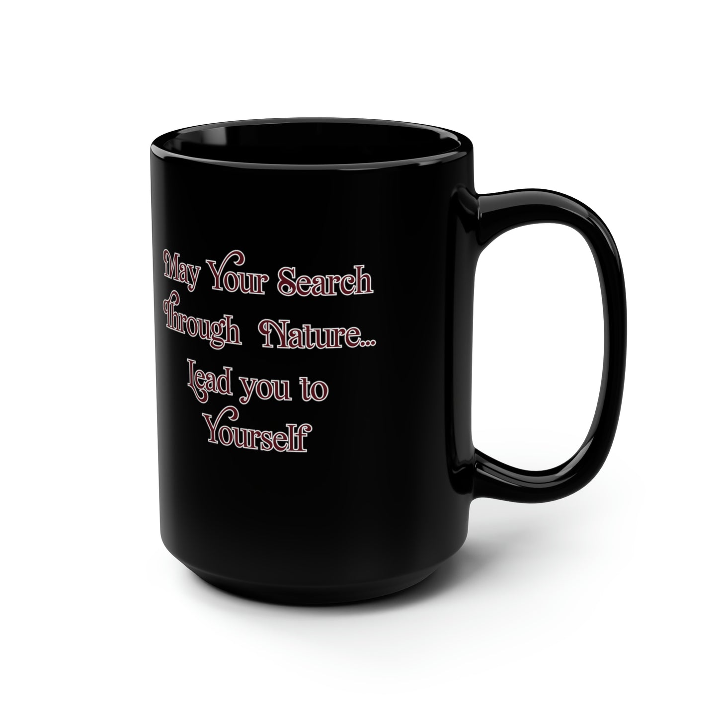 Moose Alley Black Mug, 15oz