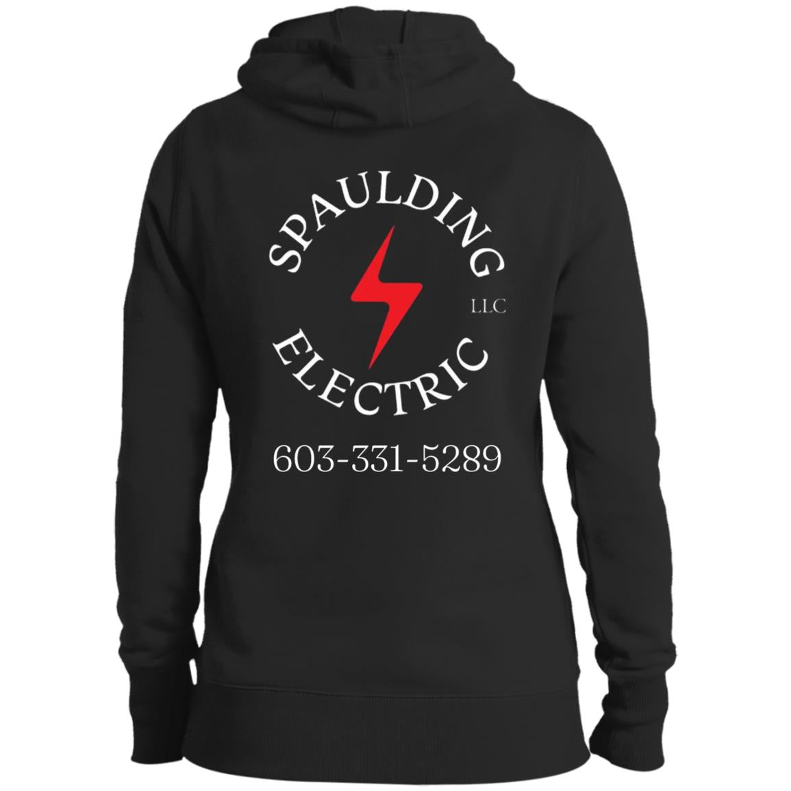 spaulding final (1) Spaulding Elec 4 Ladies' Pullover Hooded Sweatshirt