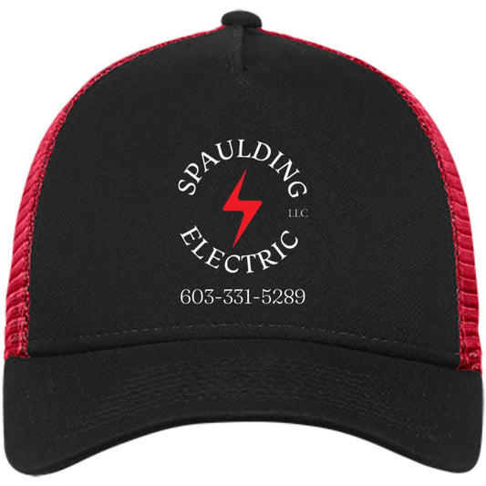 spaulding final (1) Spaulding Elec NE205 Embroidered Snapback Trucker Cap