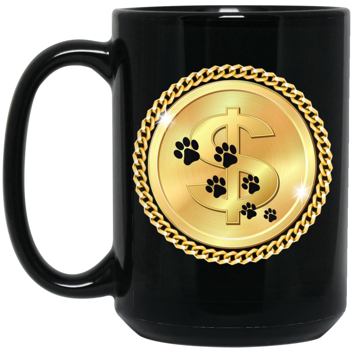 DM  Tammy BM15OZ 15 oz. Black Mug