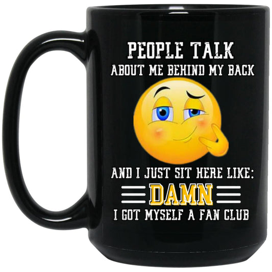 Humorous Mugs BM15OZ 15 oz. Black Mug