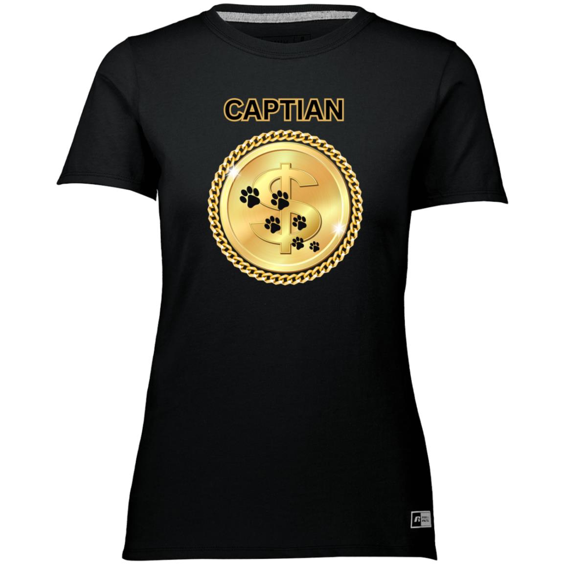 Captain Dog Money 64STTX Ladies’ Essential Dri-Power Tee