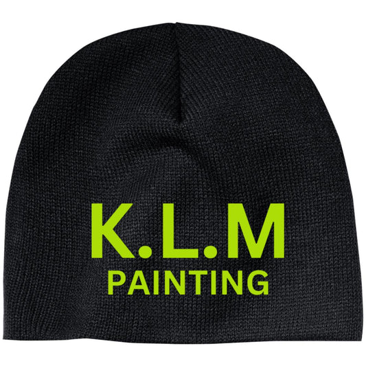 K.L.M (2) KLM CP91 Embroidered 100% Acrylic Beanie