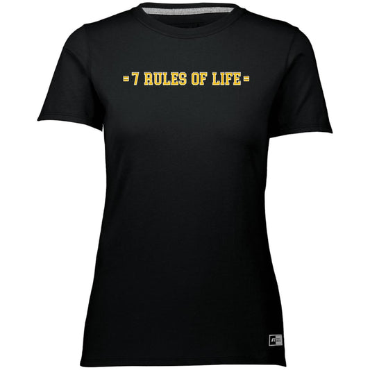 7 Rules Front (1) 7 Rules 64STTX Ladies’ Essential Dri-Power Tee