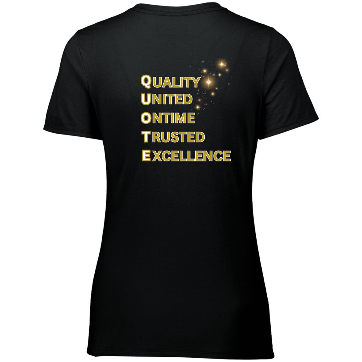 QUOTE FRONT TANISHA QUOTE 64STTX Ladies’ Essential Dri-Power Tee