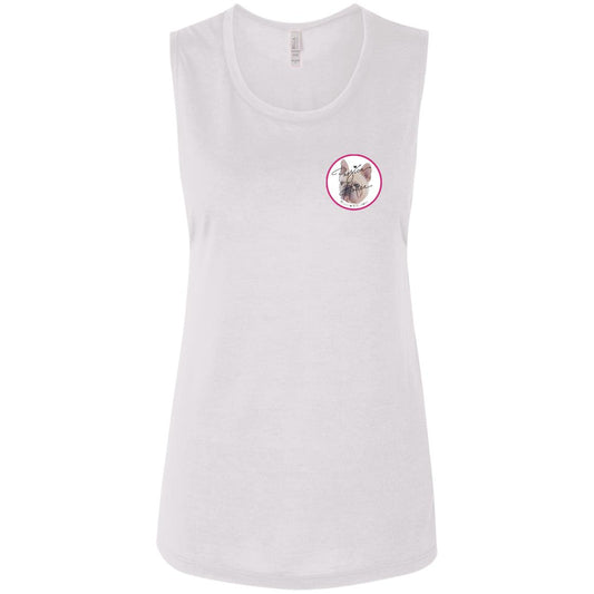 Tammy Front Tammy B8803 Ladies' Flowy Muscle Tank