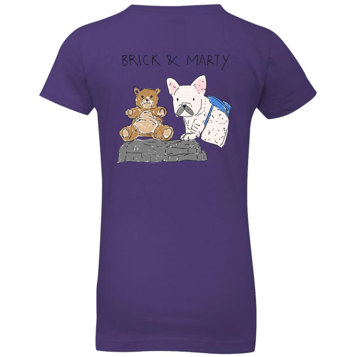 Brick & Marty NL3710 Girls' Princess T-Shirt