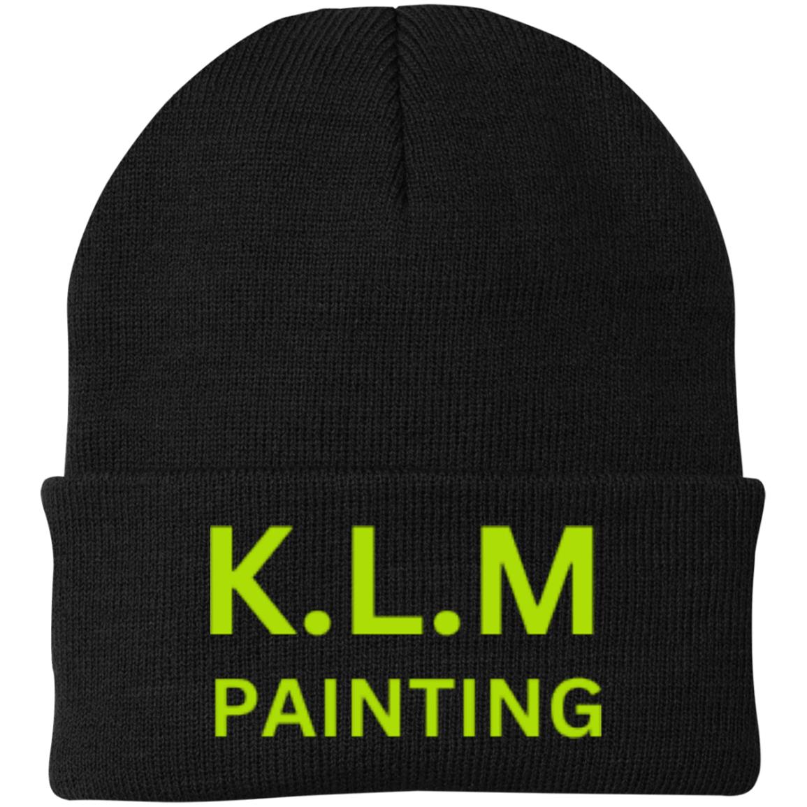 KLM DONE KLM CP90 Embroidered Knit Cap