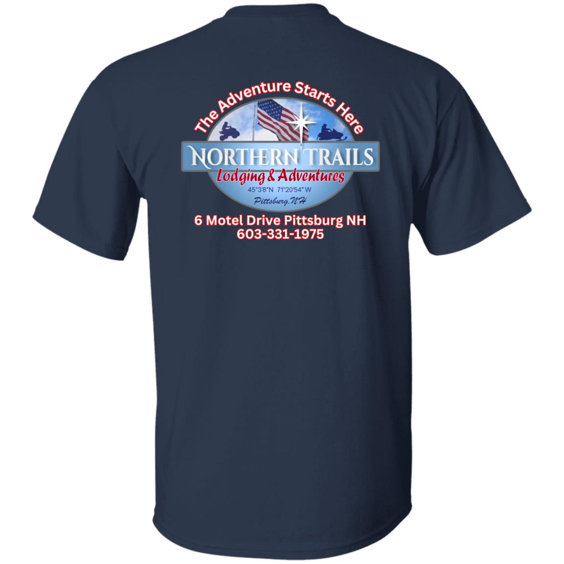 The Adventure Starts Here NTLA shirt NTLA G500 5.3 oz. T-Shirt