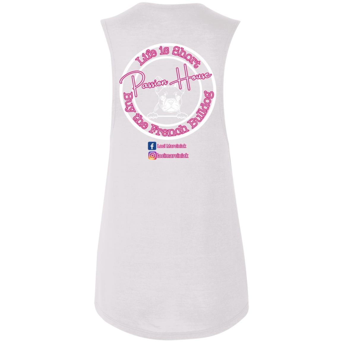 Tammy Front Tammy B8803 Ladies' Flowy Muscle Tank