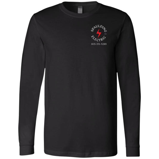 spaulding final (1) Spaulding Elec 3501 Men's Jersey LS T-Shirt