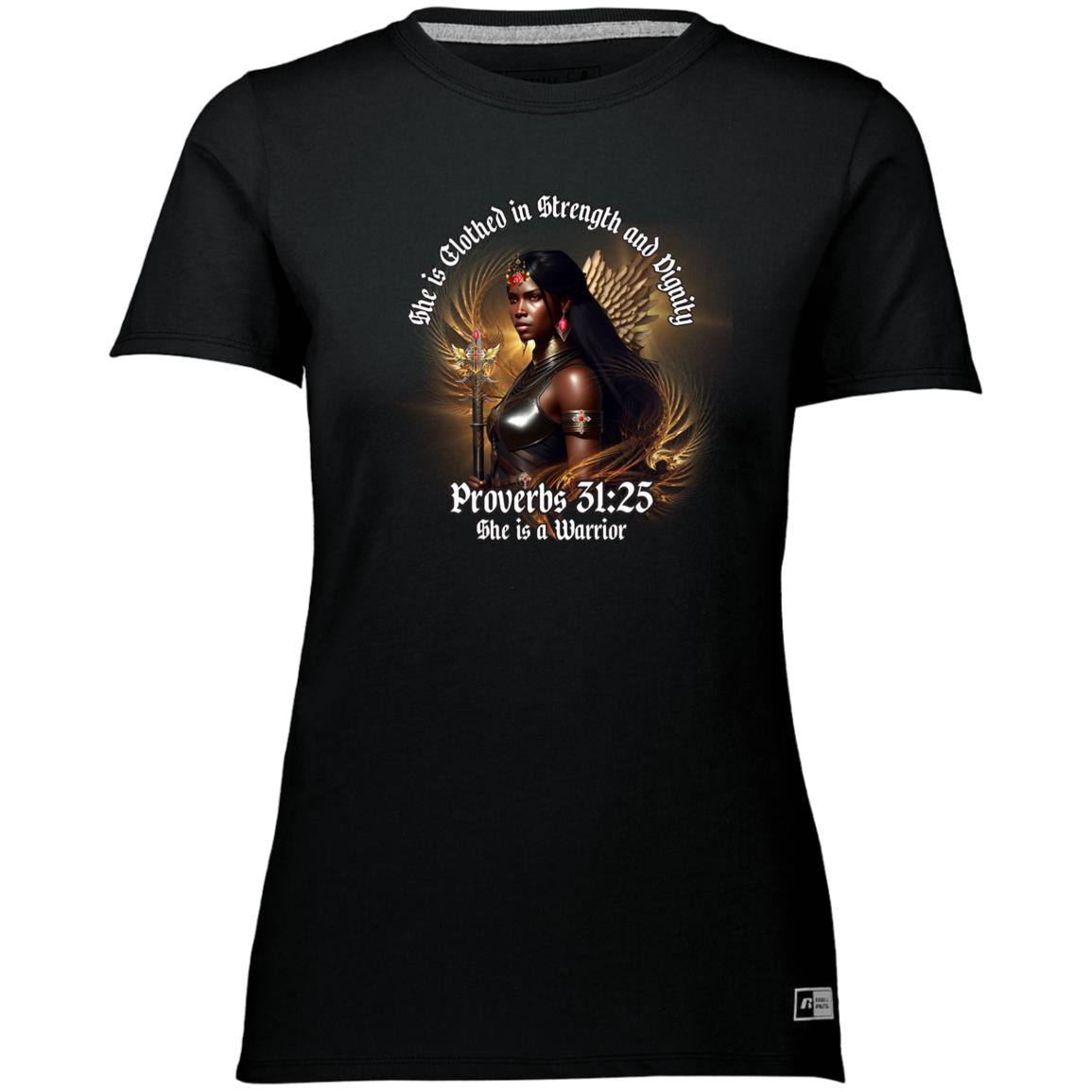 SHE IS A WARRIOR CL 64STTX Ladies’ Essential Dri-Power Tee