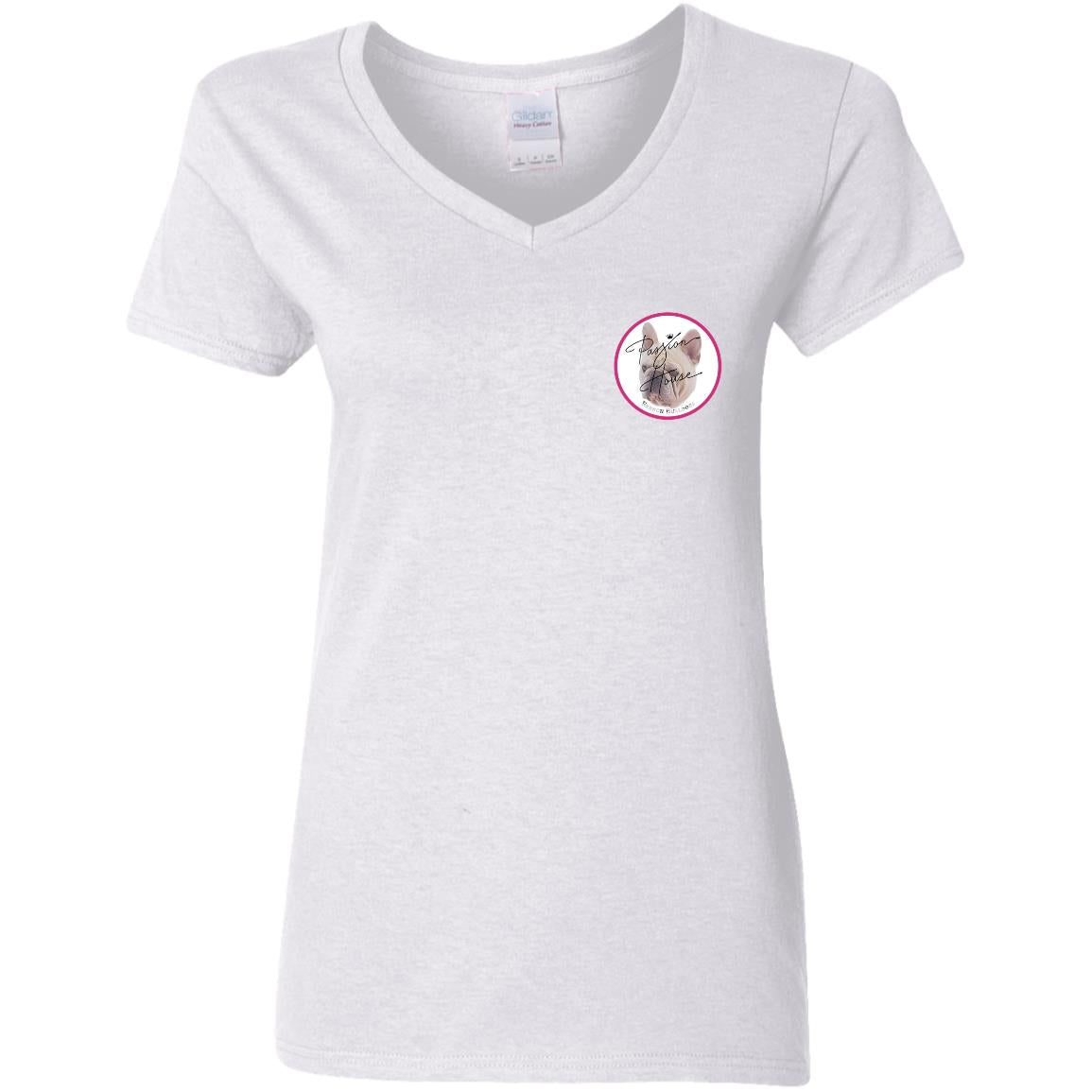 Tammy Front Tammy G500VL Ladies' 5.3 oz. V-Neck T-Shirt