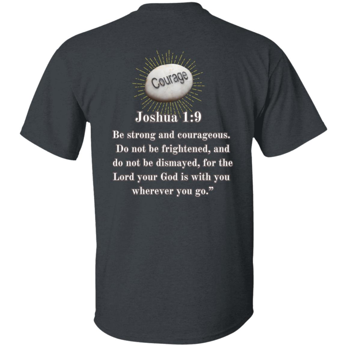 9 Verses Courage G500 5.3 oz. T-Shirt