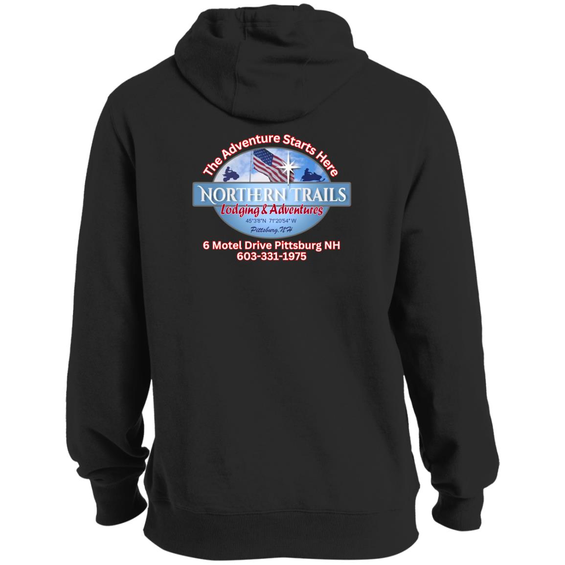 The Adventure Starts Here NTLA shirt NTLA ST254 Pullover Hoodie