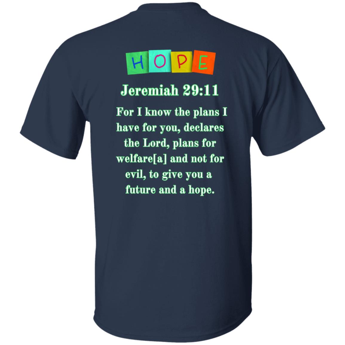 9 Verses Hope G500 5.3 oz. T-Shirt