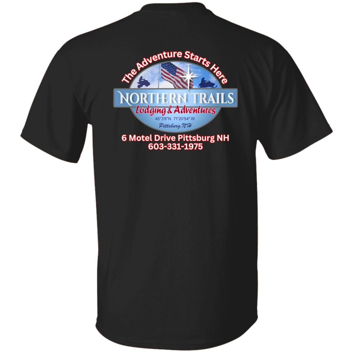 The Adventure Starts Here NTLA shirt NTLA G500 5.3 oz. T-Shirt