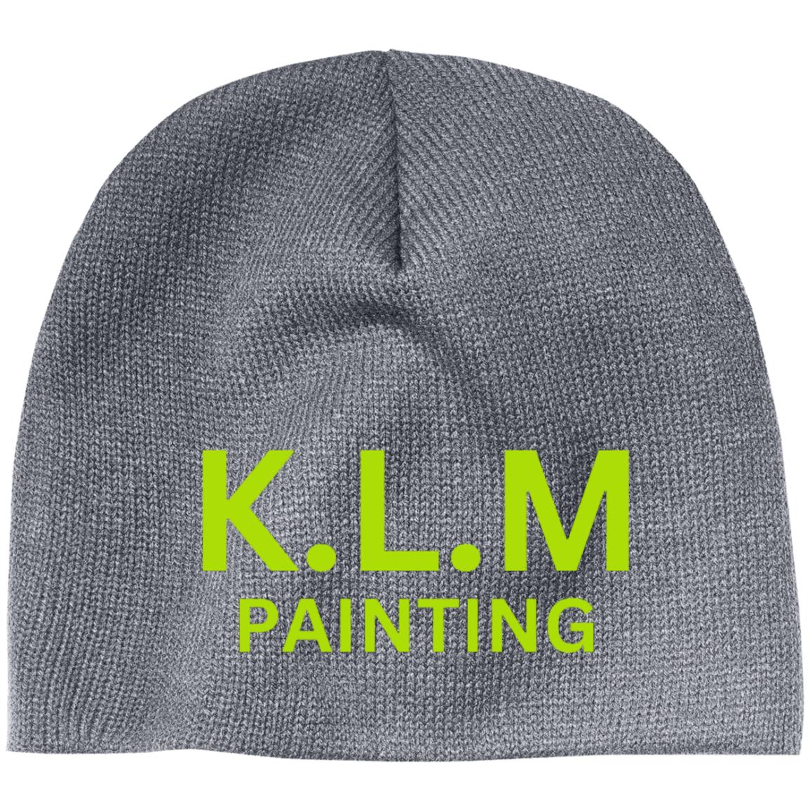 K.L.M (2) KLM CP91 Embroidered 100% Acrylic Beanie