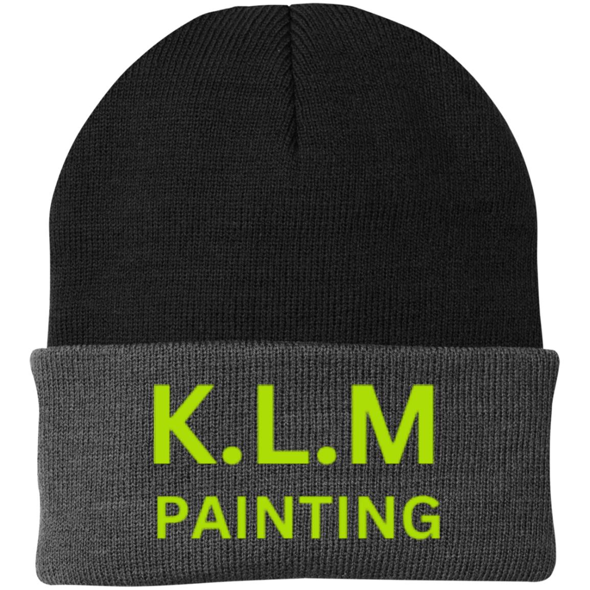 KLM DONE KLM CP90 Embroidered Knit Cap