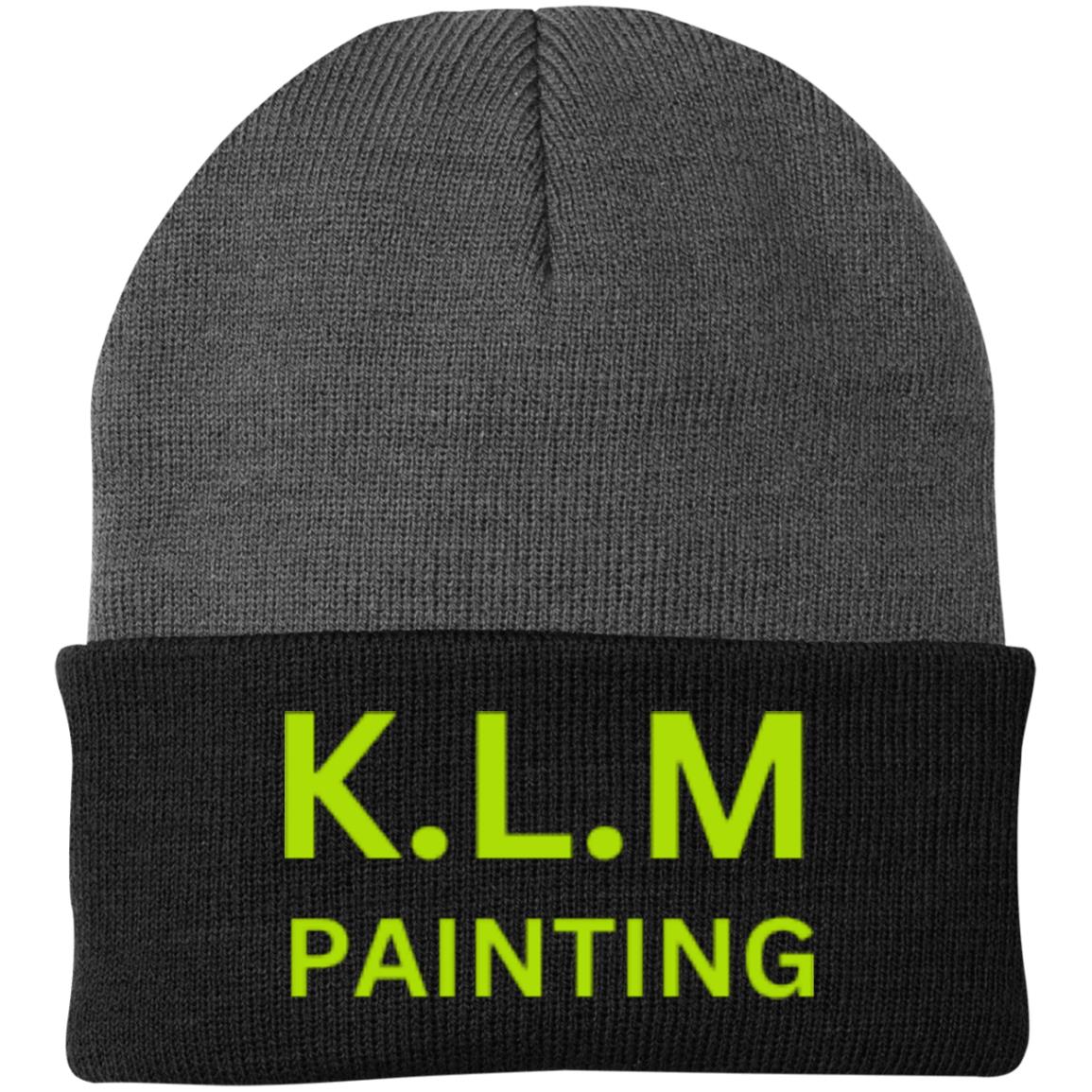 KLM DONE KLM CP90 Embroidered Knit Cap