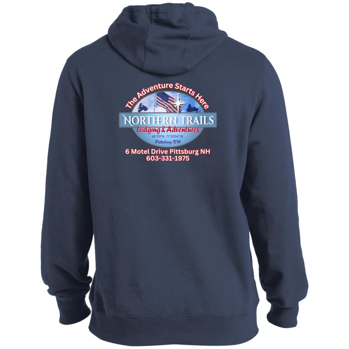 The Adventure Starts Here NTLA shirt NTLA ST254 Pullover Hoodie