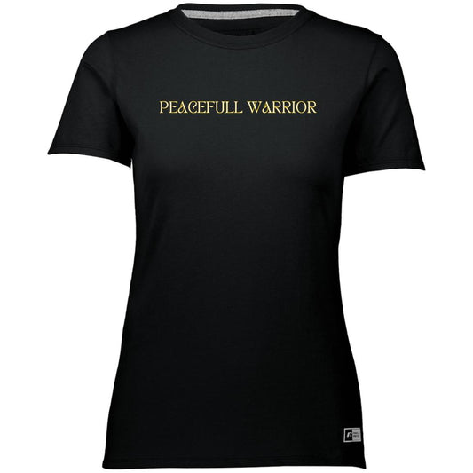 5687D264-F5A7-4B49-A3B4-50419F6C0A0B She is a Warrior 64STTX Ladies’ Essential Dri-Power Tee