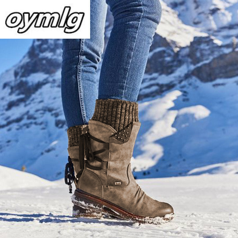 Women's Fall Collection 2020 Women boots Mid-Calf Boot