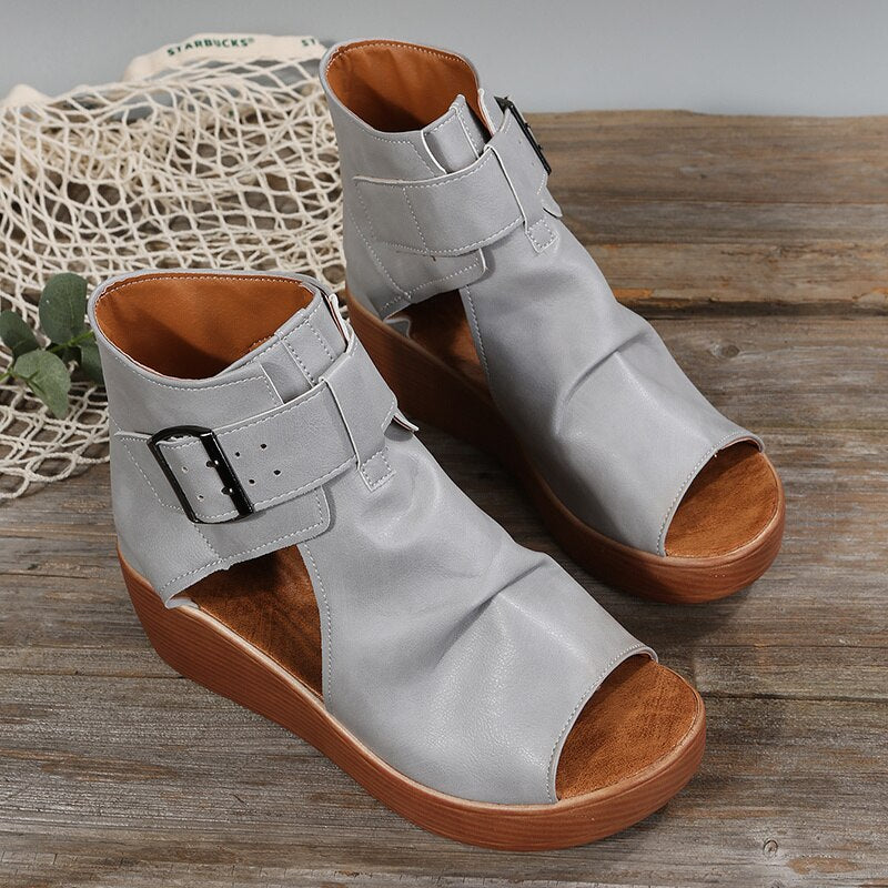 Women's Summer 2023 New Flat Bottom summer Ankle boots Women