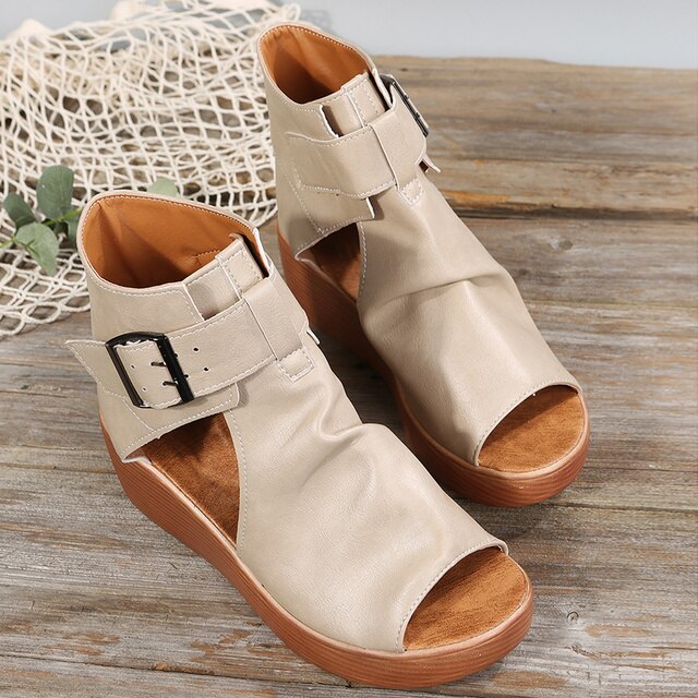 Women's Summer 2023 New Flat Bottom summer Ankle boots Women