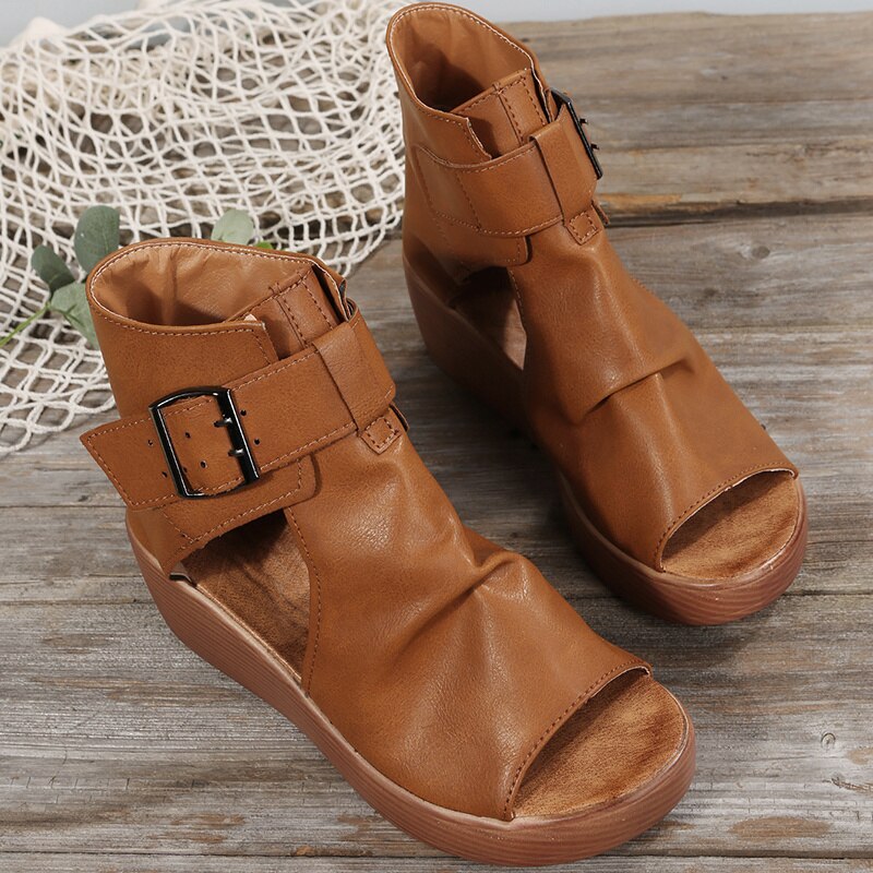 Women's Summer 2023 New Flat Bottom summer Ankle boots Women