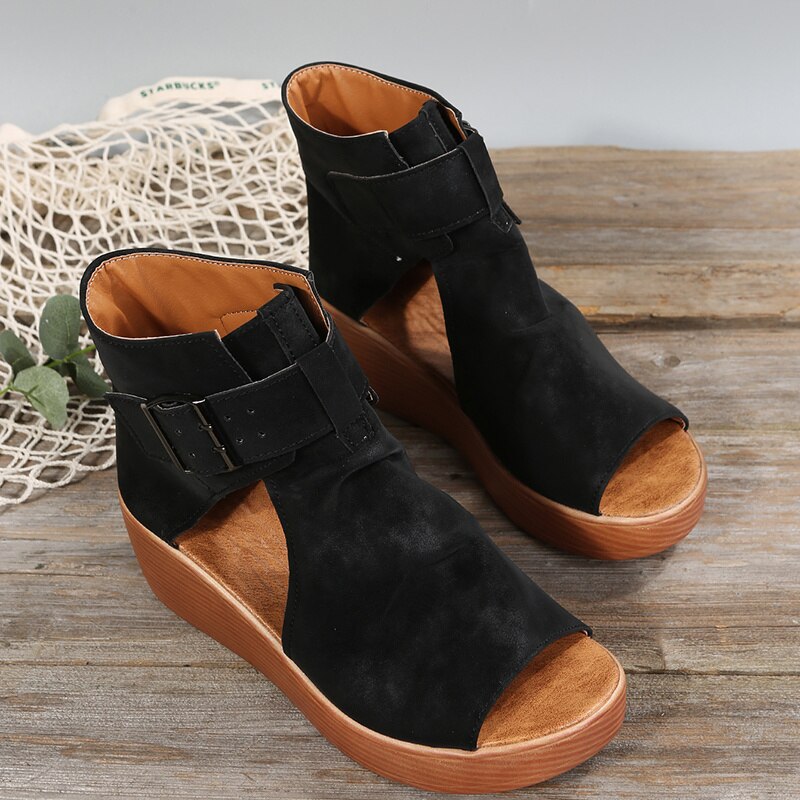 Women's Summer 2023 New Flat Bottom summer Ankle boots Women