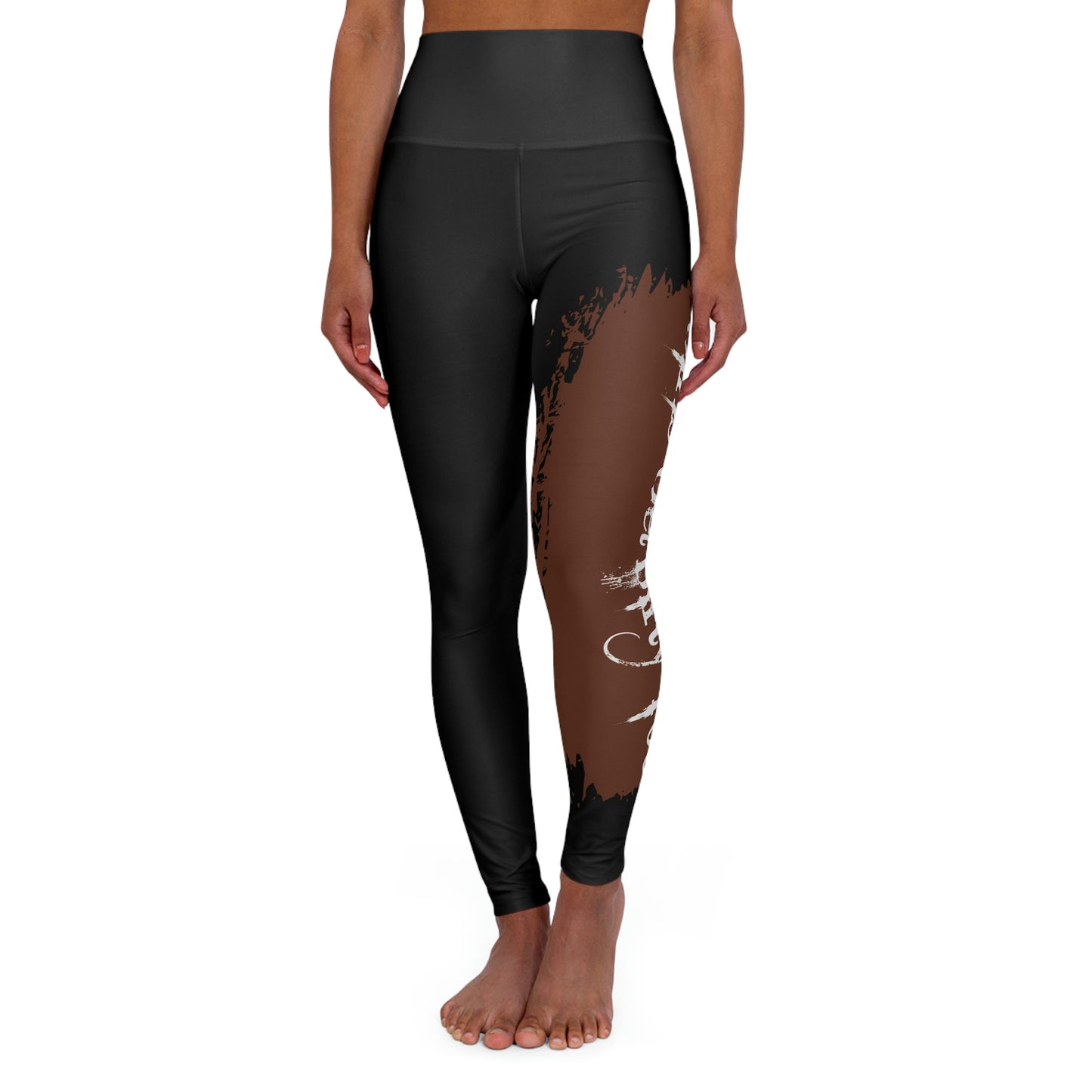 Leggings Girls get dirty Too High Waisted Yoga Leggings