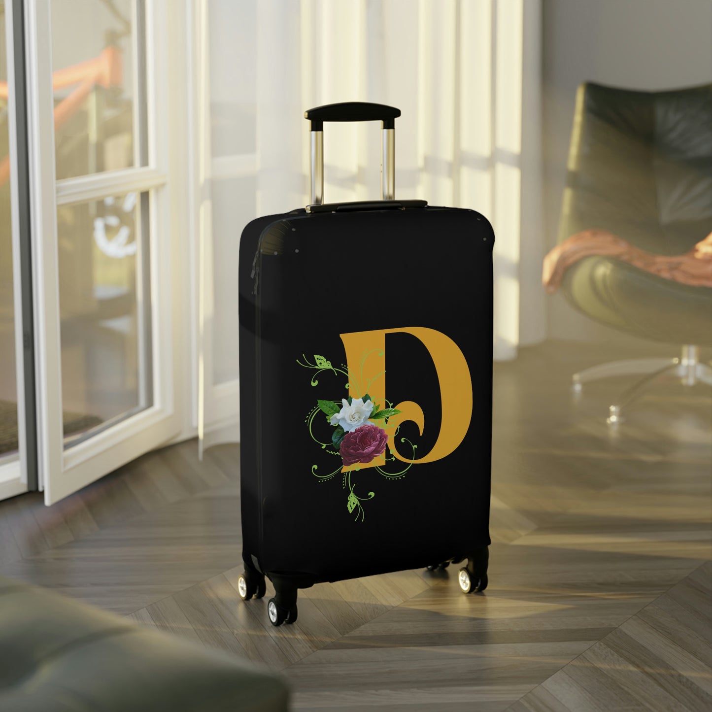 Travel Luggage Cover Protector D