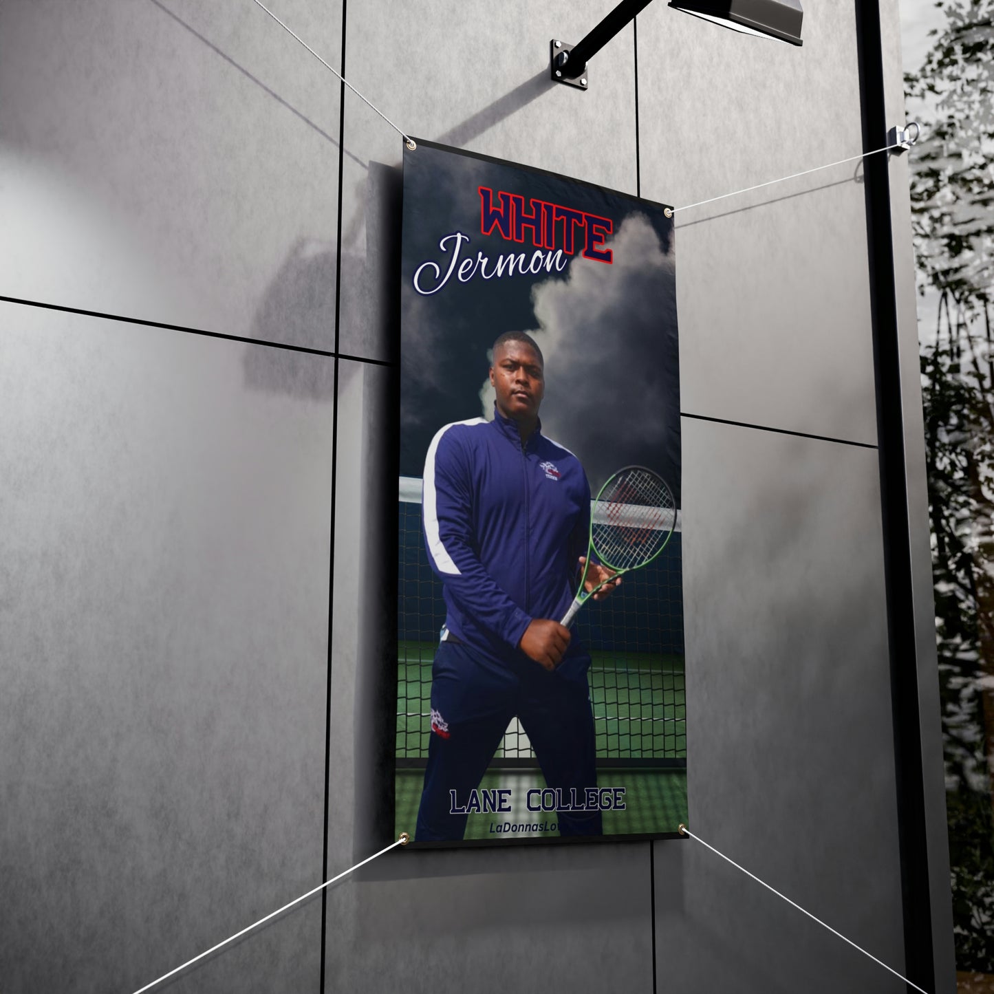 Tennis Jermon of Vinyl Banners