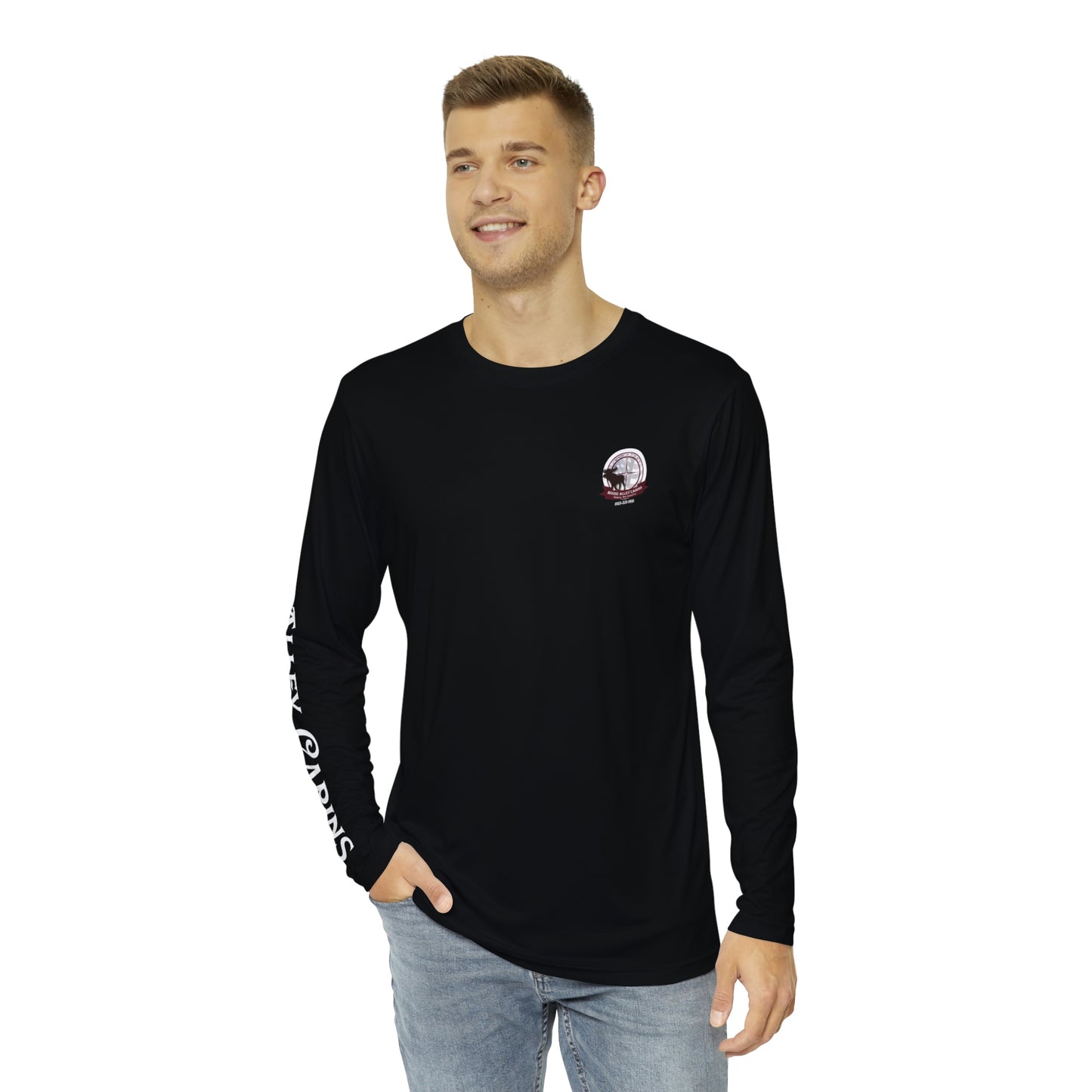 Moose Alley Gear Men's Long Sleeve AOP Shirt