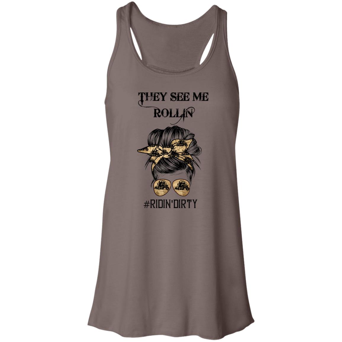 B8800 Flowy Racerback Tank