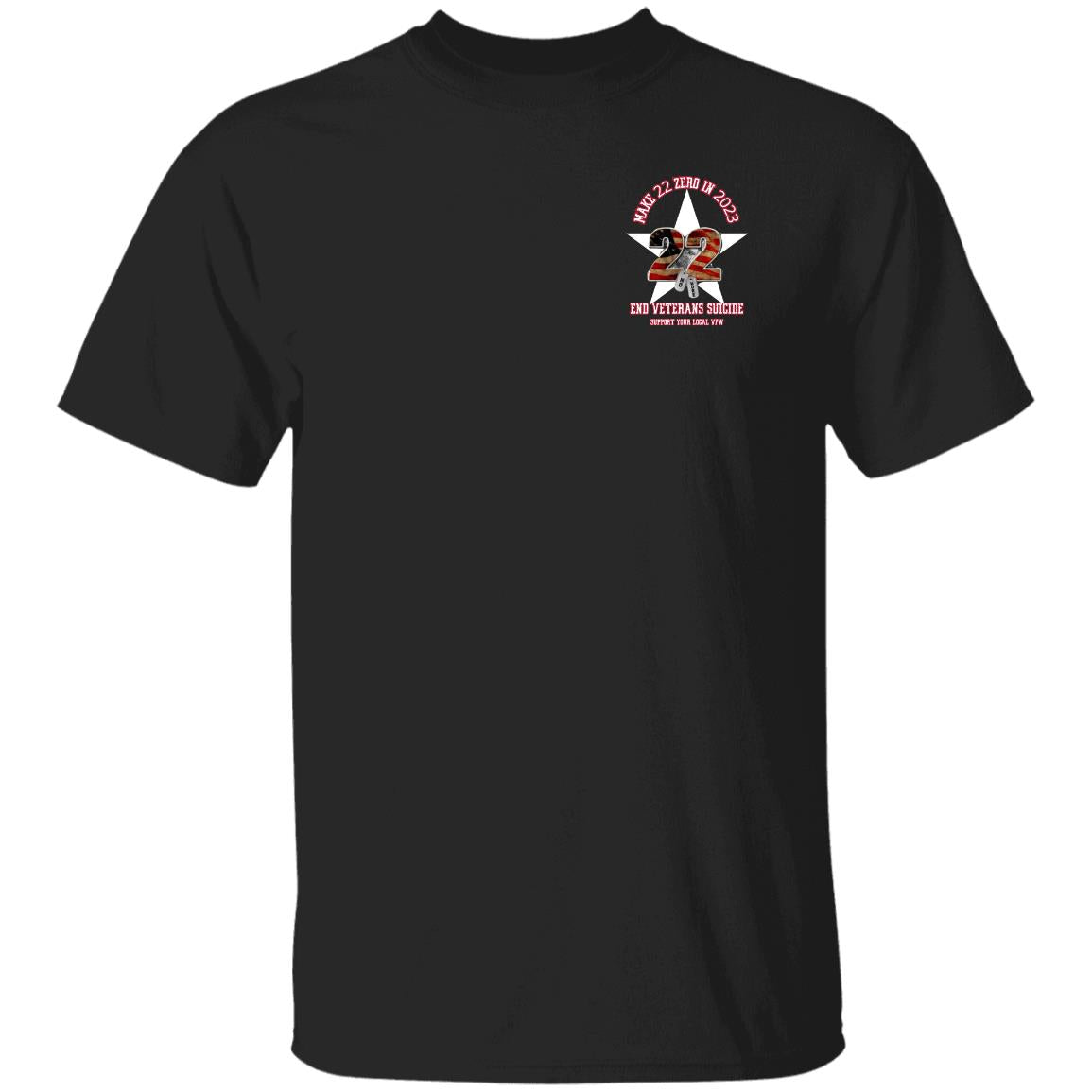 22 SUPPORT LOCAL VFW VFW SUPPORT 22 AD G500 5.3 oz. T-Shirt