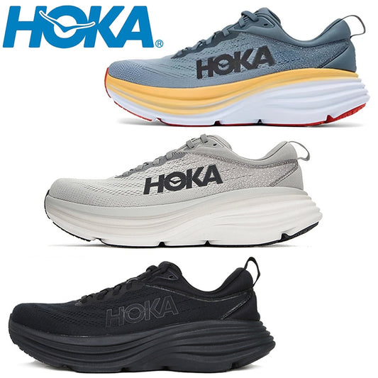 Sneakers HOKA Men Women Sport Running Shoes Bondi 8 Breathable Anti Slip Cushioning Road Runs Shoes