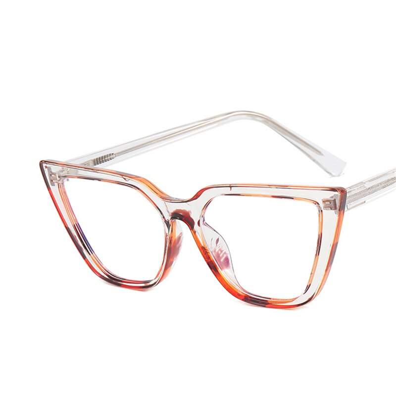 Transparent Computer Glasses Frame Women Men Anti Blue Light cat eye Eyewear Blocking Glasses Optical Spectacle Eyeglass TR90