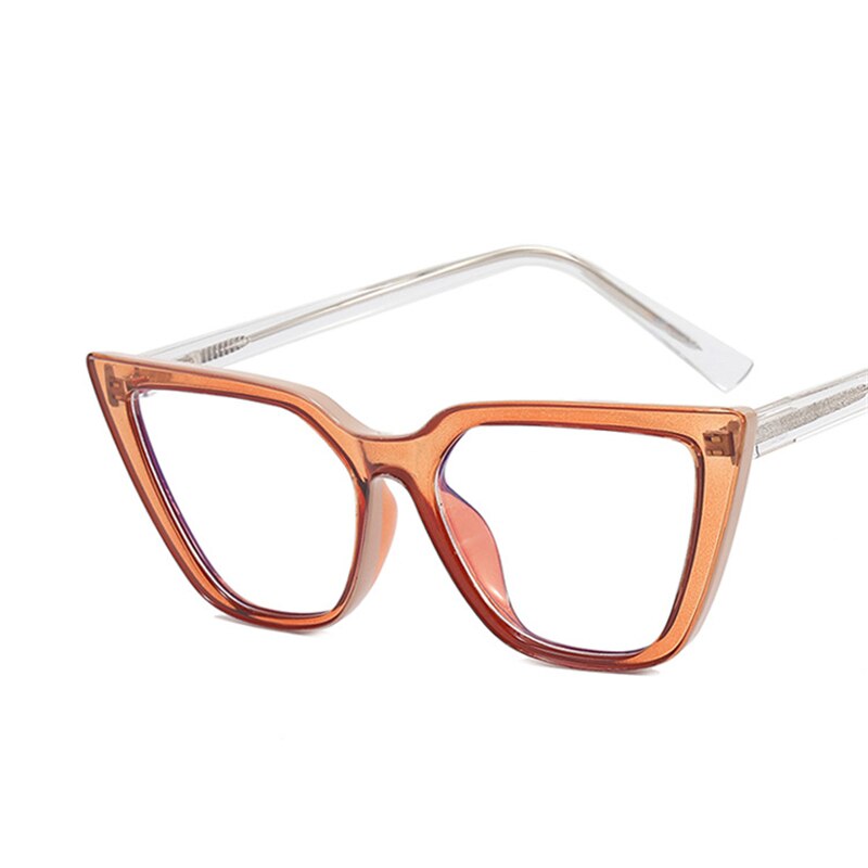 Transparent Computer Glasses Frame Women Men Anti Blue Light cat eye Eyewear Blocking Glasses Optical Spectacle Eyeglass TR90