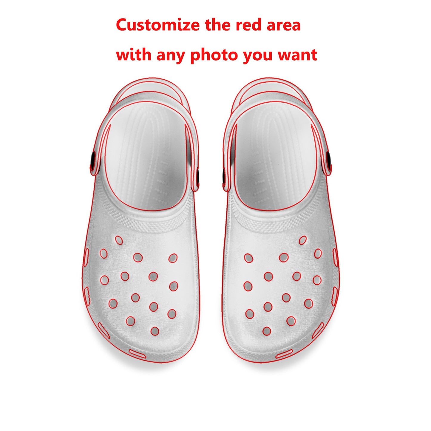 USA Flag America Red Blue White Art Home Clogs Custom Water Shoes Mens Womens Teenager Shoe Garden Clog Beach Hole Slippers