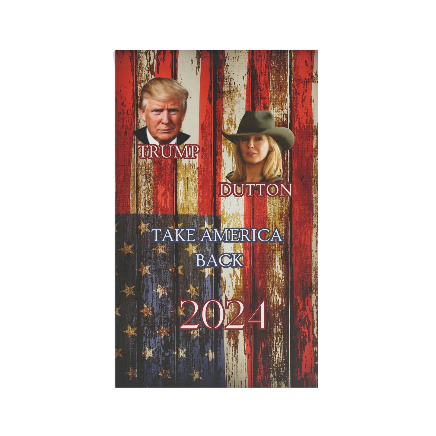 Trump House Flag