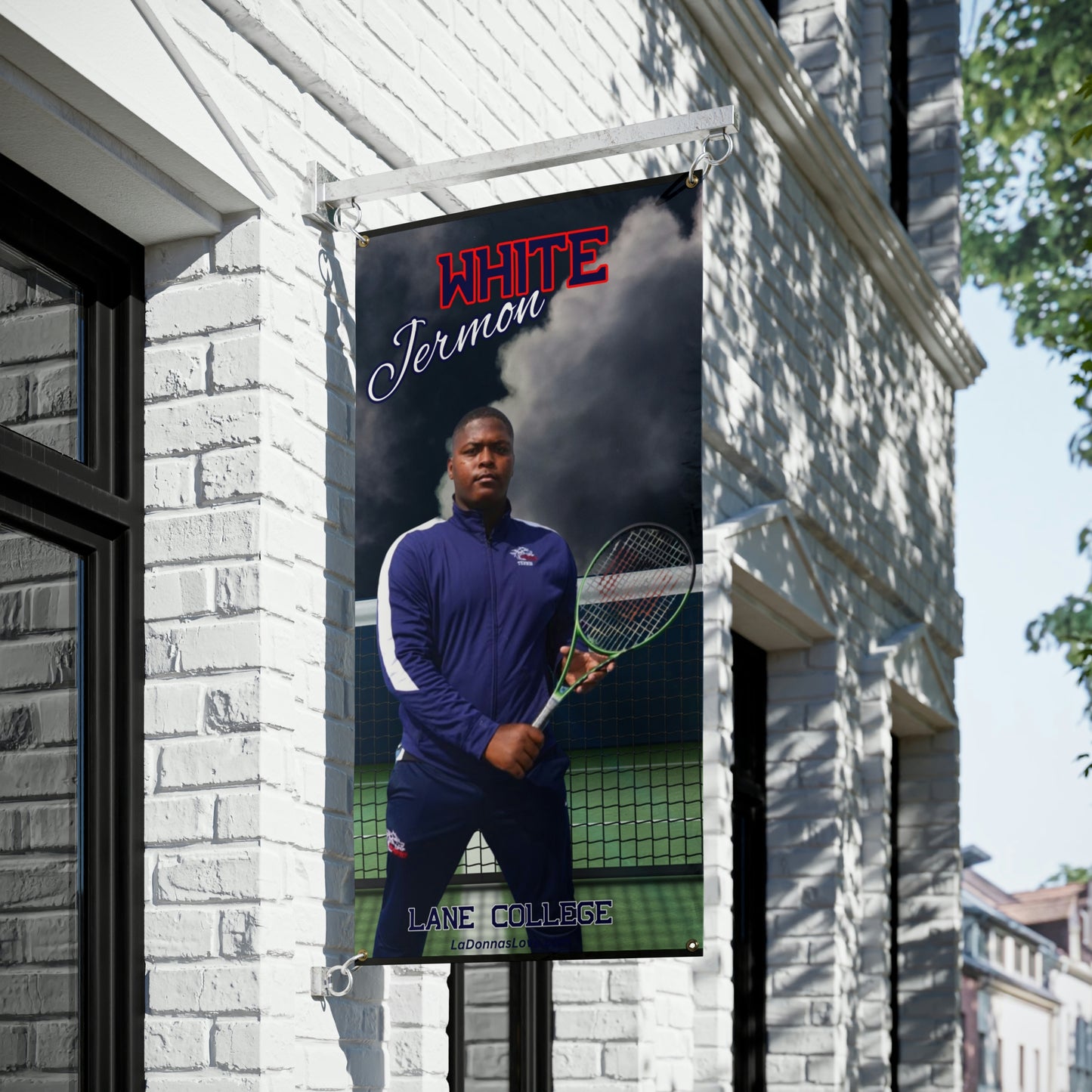 Tennis Jermon of Vinyl Banners