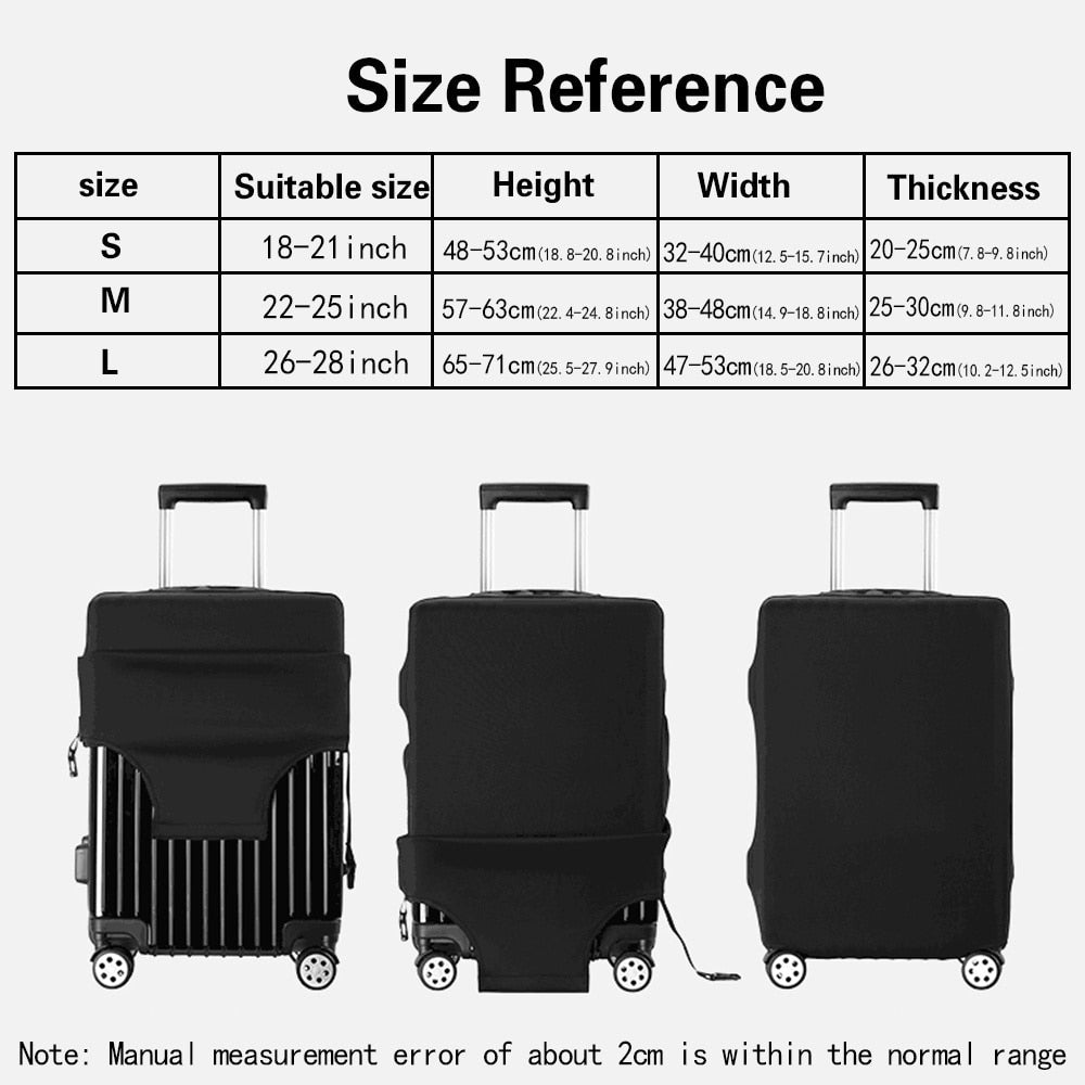 Travel Luggage Cover Protector B